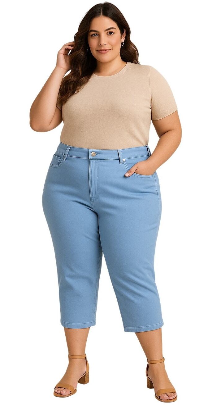 Lauren Jeans Company Ralph Lauren Light Blue Capri Jeans – Women’s 16